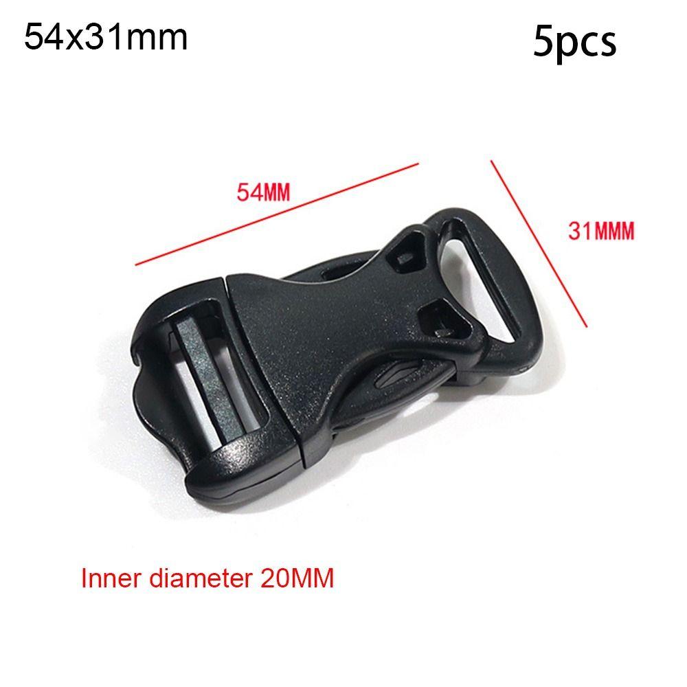 Ferma Cinturino Orologio Gomma Fibbie Laterali Curve In Plastica Per Bracciali Paracord - Ideali Per Fai Da Te, Collari Animali E Accessori Fibbie Plastica - Foto 10