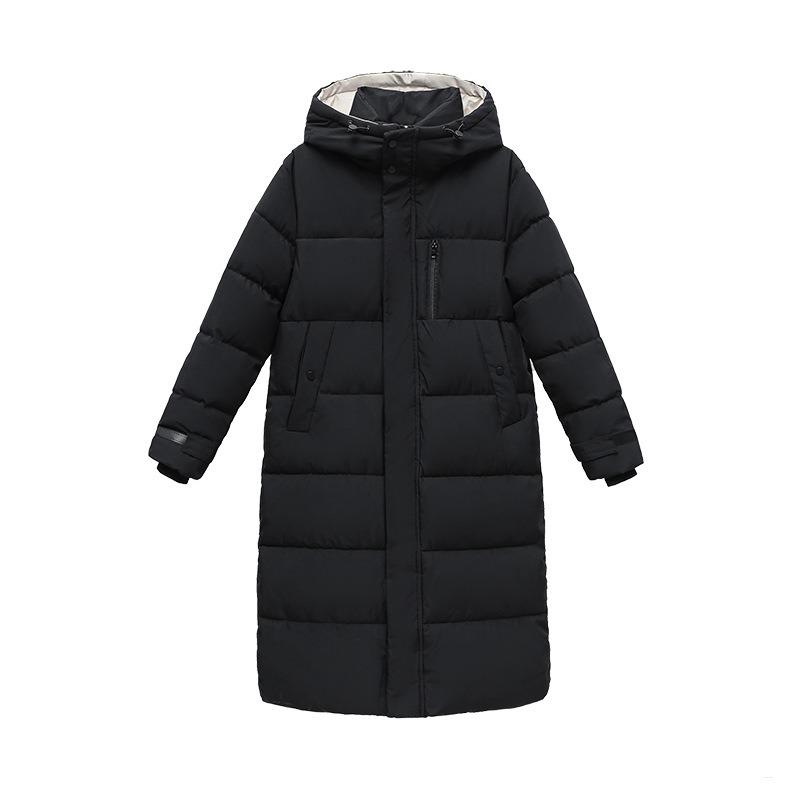 Padded clothes women's winter extended models, new loose and thickened knee-length padded jackets, padded clothes.