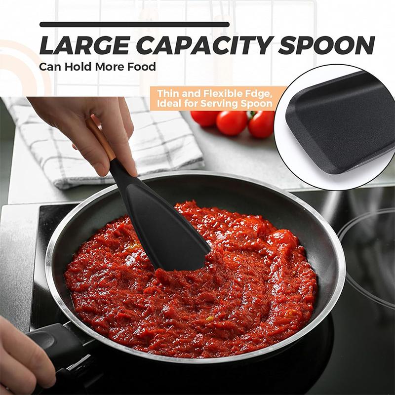 Salad Servers Set, Plastic Salad Spoon and Fork for Serving Salad, Fruit, Pasta, Kitchen Utensils United States