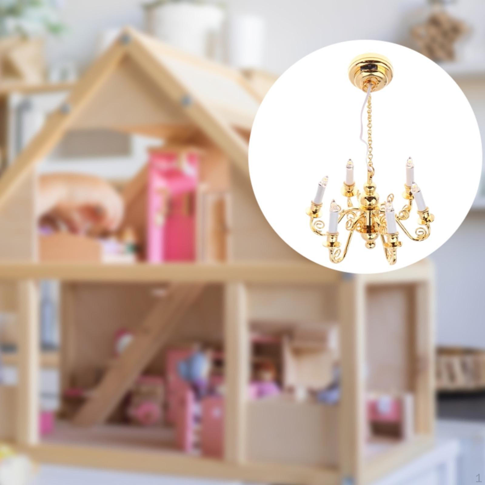 

,1:12 масштаб кукольный домик светильник светильник, подарок мебель игрушка дом имитация лампа модель куклы A