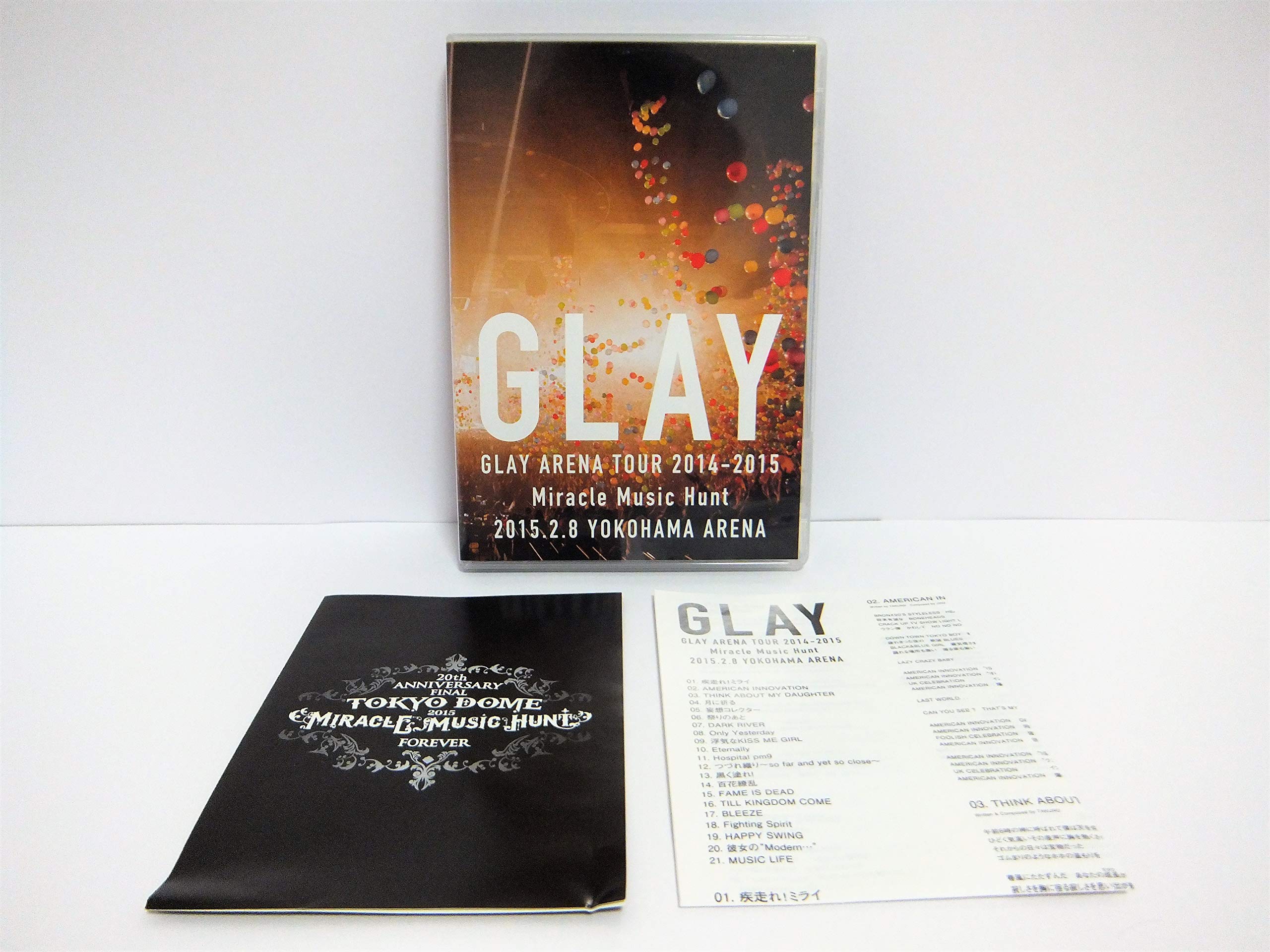 

20th Anniversary Final GLAY in TOKYO DOME 2015 Miracle Music Hunt Forever [DVD-SPECIAL BOX-]