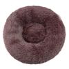 Caseta arenero gato felpa redondo arenero mascota cama perro cojín invierno perro cama mascota suministros mascotas