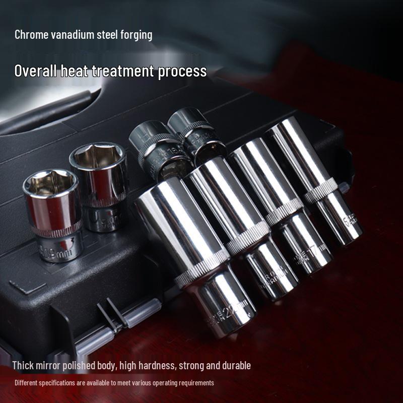 Car Mechanic Socket and Ratchet Wrench Set - 216 Pieces