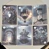 The Moonlight Night Lenormand Oracle Deck - 9*6cm 44 Cards Gothic Fantasy Divination Cards Double-embossed Cardstock