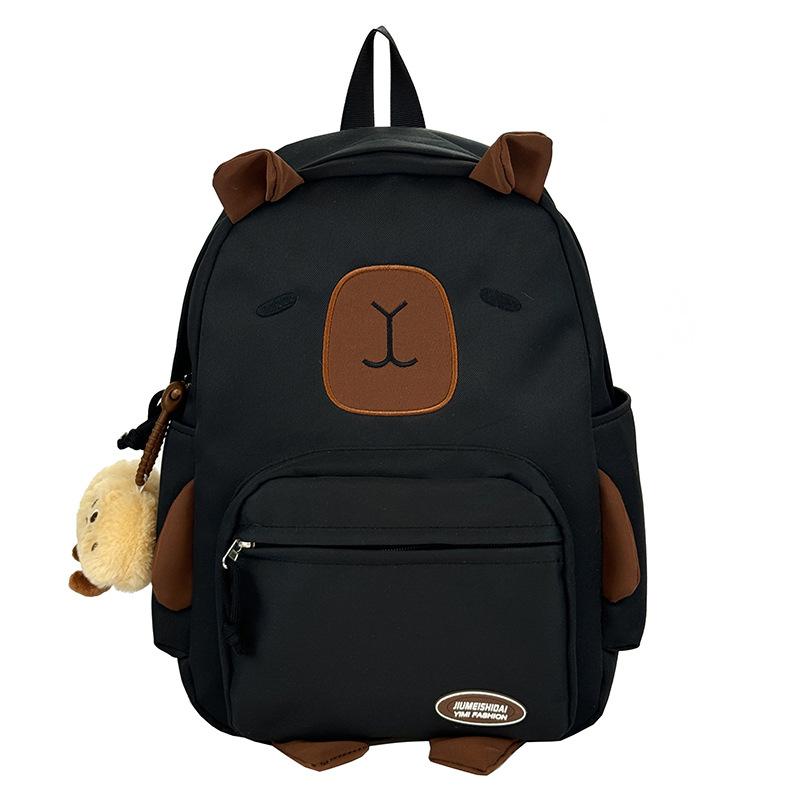 School bag ins casual versatile cartoon girl big cute travel high school back