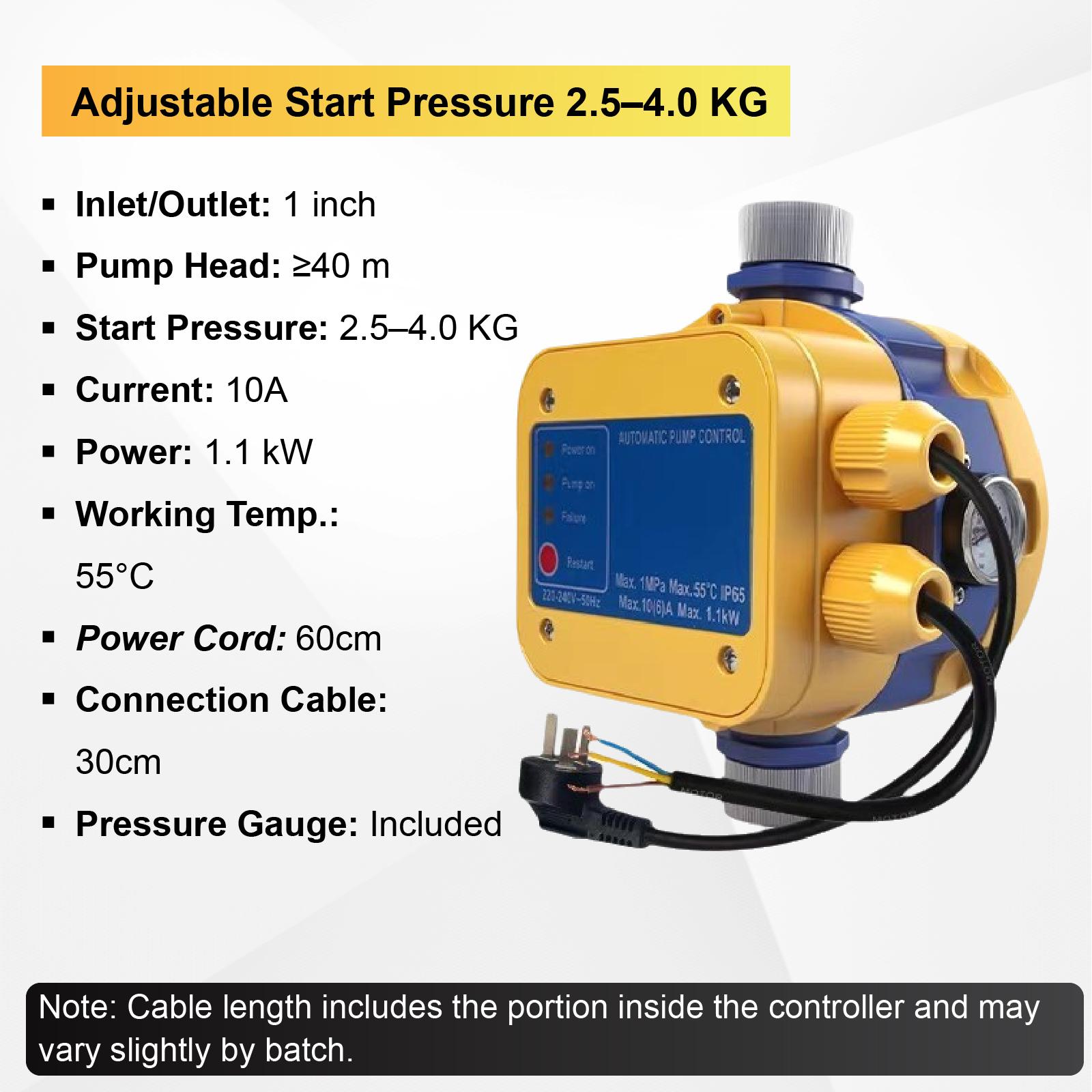 220V Automatic Water Booster Pump Controller