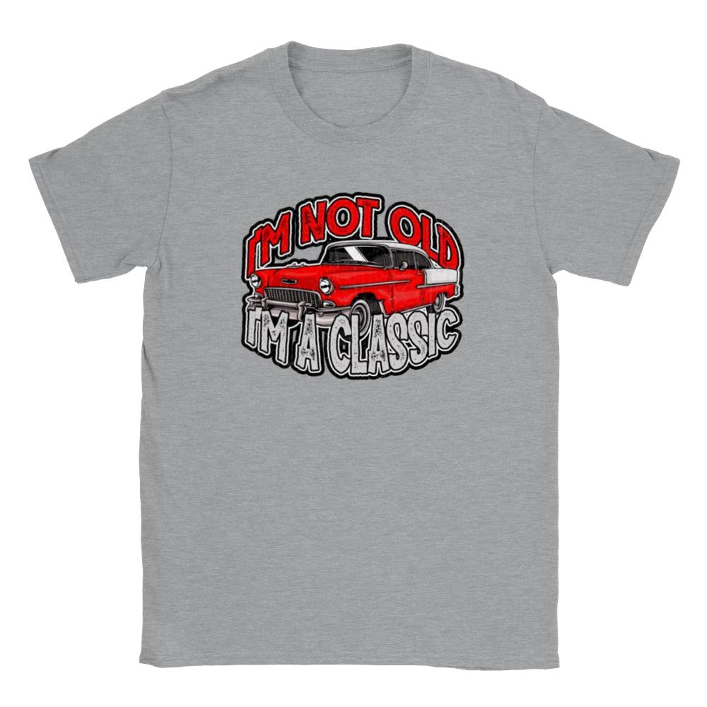 I m Not Old I m A Classic - 1955 Chevy - Unisex Crewneck T-shirt L