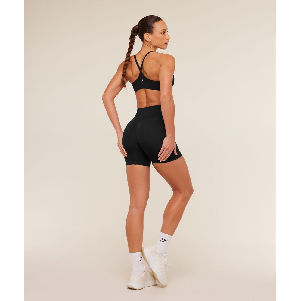 Gymshark Interval Seamless Short Black B6b3k Bb2j