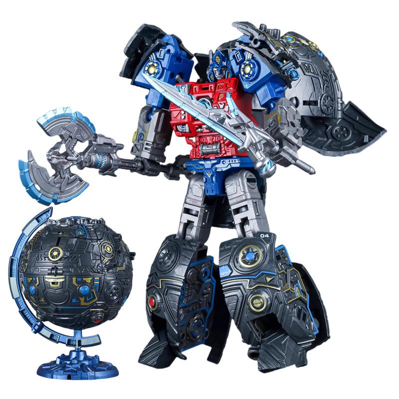 Non-Toxic Wk-122 Transformation Robot Toy Mechanical Planet Optimus Prime Primus Action Figure Collection Robot Gifts Toys