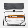 Heat Resistant Flat Iron Case Travel Hair Straightener Mat & Pouch Curling Iron Holder Organizer for Hair Styling Tools