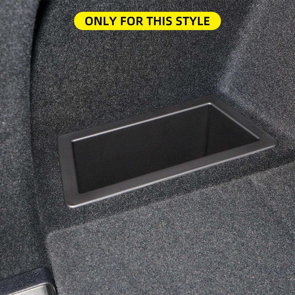 For BMW X1 F48 2016 - 2025 LHD Organizer Bagasjerom Side Skillevegg Bagasjerom Innvendig Oppbevaringsboks Bakplate Tilbehør