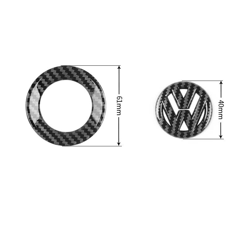 VOLKSWAGEN VW Automobilio Vairo Ženklelio Lipdukas Interjero Aksesuarai Volkswagen GTI Polo Golf Passat Scirocco Beetle Tig