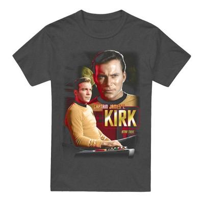 STAR TREK Unisex Adult Captain Kirk T-Shirt