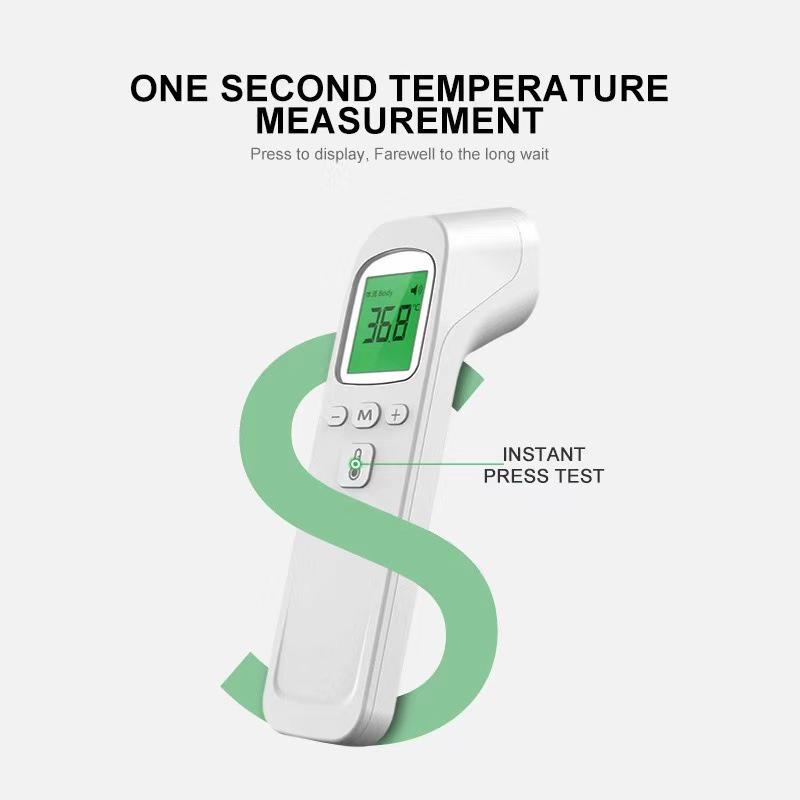 Handheld Infrared Forehead Thermometer - Mini Electronic Temperature Gun for Household and Medical Use