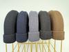 Core Spun Yarn Knitted Beanie Multi-color Short Breathable Unisex Adjustable Winter Hat