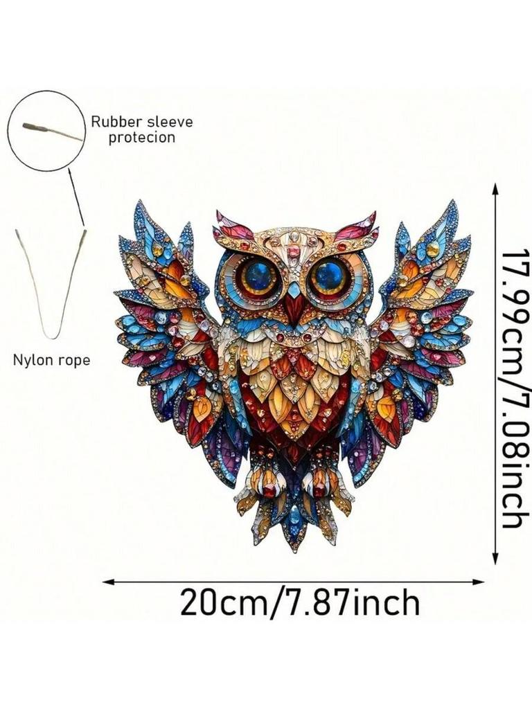 Multiple Colorful Owl Animal Themed Hanging Decorations, Ideal Gifts for Home and Office Decoration, Holiday Decoration