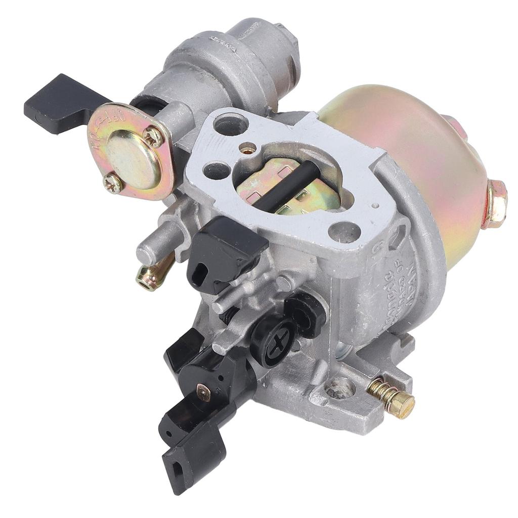 Carburetor Rubber Aluminum Alloy Lawn Mower Carb Replacement for 170 168F Gasoline Engine