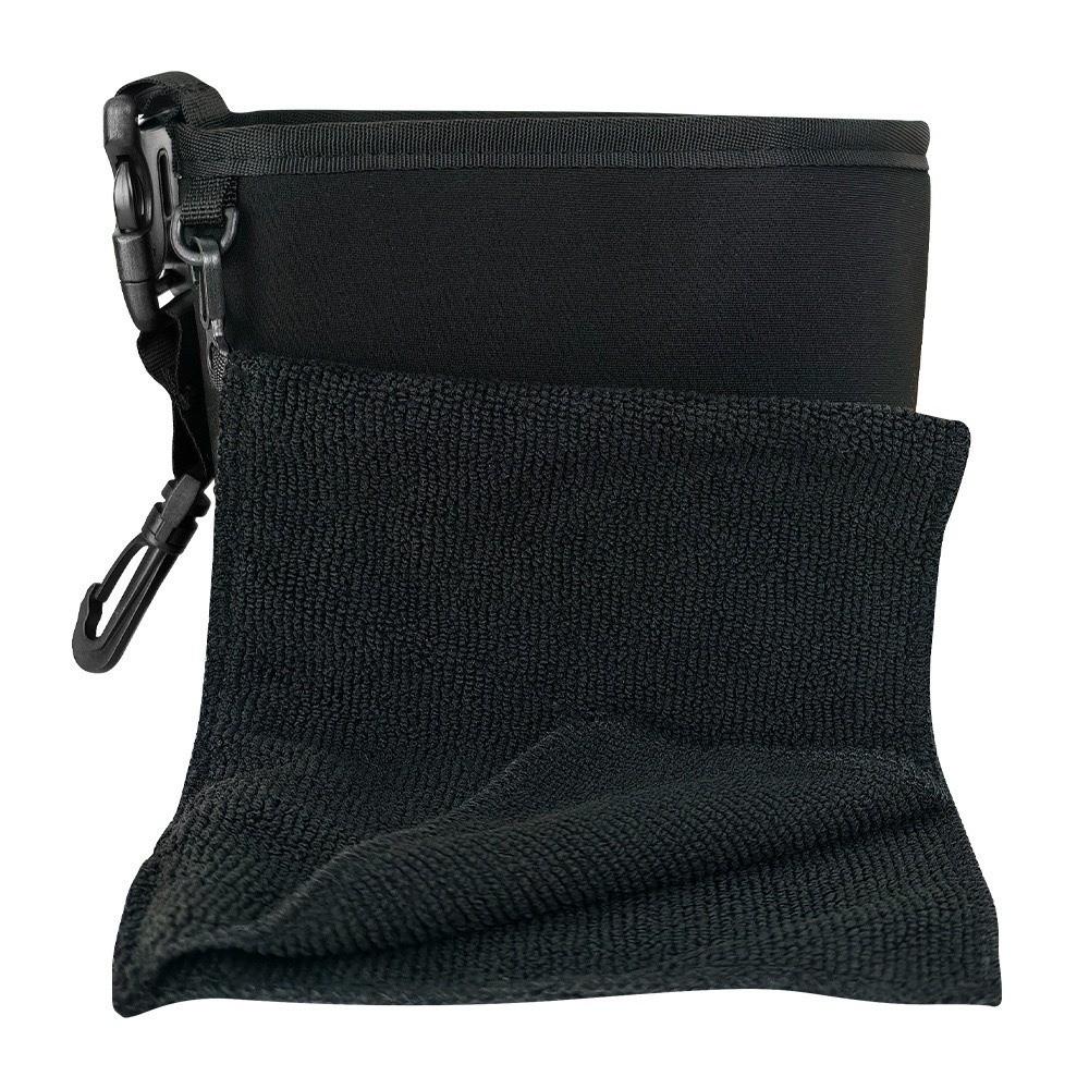 Portable Golf Cleaning Bag Washable Golf Ball Wash Bag  Golf Club Bag Accessories