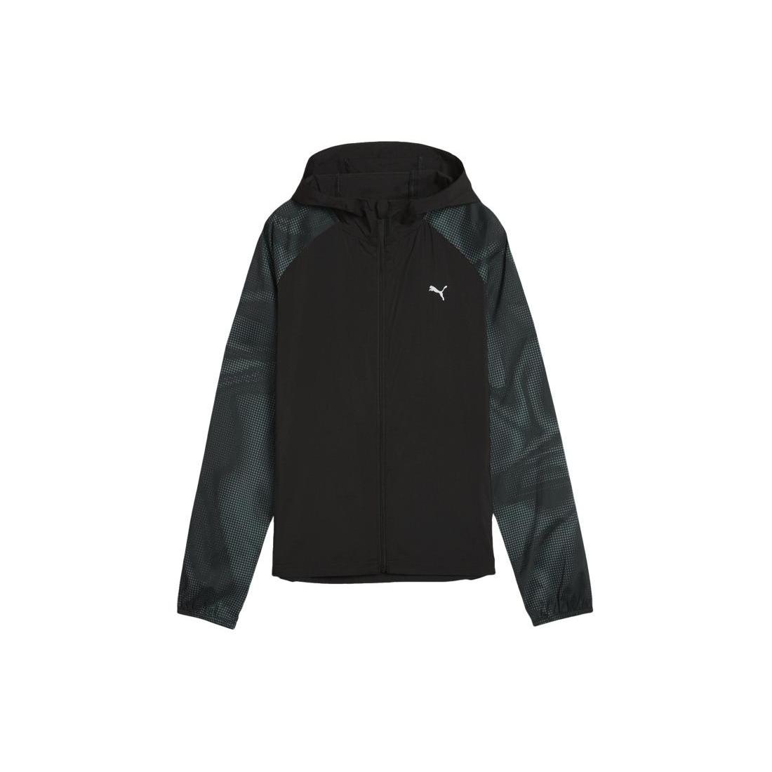 

Новая тканая куртка PUMA RUN FAVORITE AOP W Куртки Пальто Женская Черный 524534-51 M