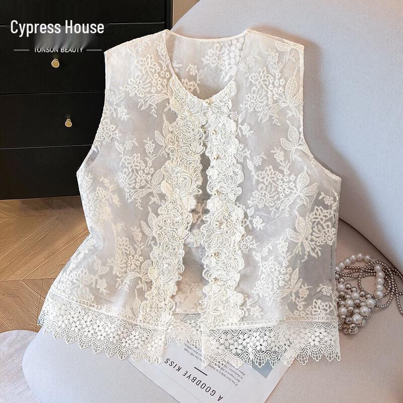 Women s New Chinese Style Embroidered Vest S