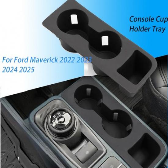 For -2025 Ford Maverick Car Center Console Drink Cup Holder Organizer Tray