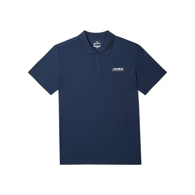361 Sports Short-Sleeved Men's Summer New Quick-Drying Lapel Breathable Top Casual Polo Shirt Genuine Running T-Shirt