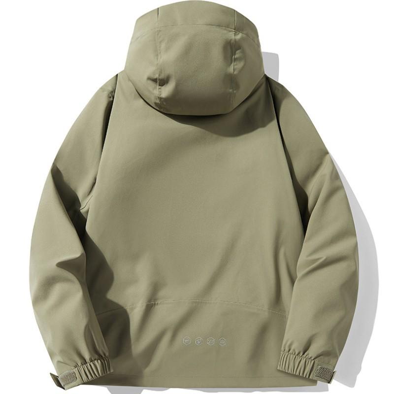 Outdoorová hardshell bunda jarní a podzimní pánský ležérní sportovní kabát nepromokavá větruodolná funkční bunda Horolezecké oblečení