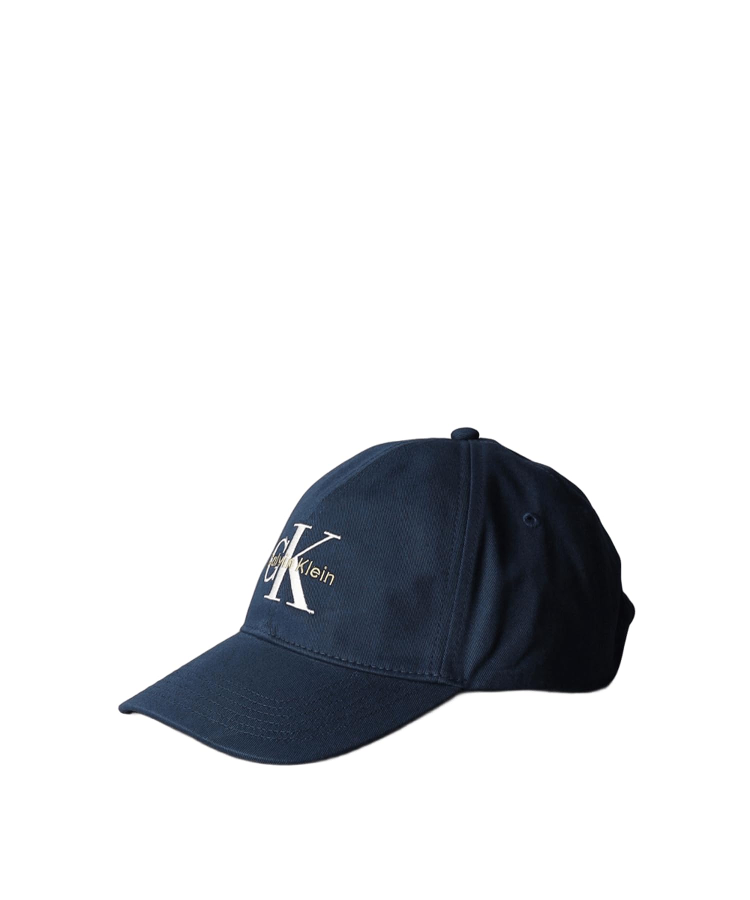 Calvin Klein MONOLOGO Monogram Logo Baseball Cap 4G5004G OS BLUEJEANC3I