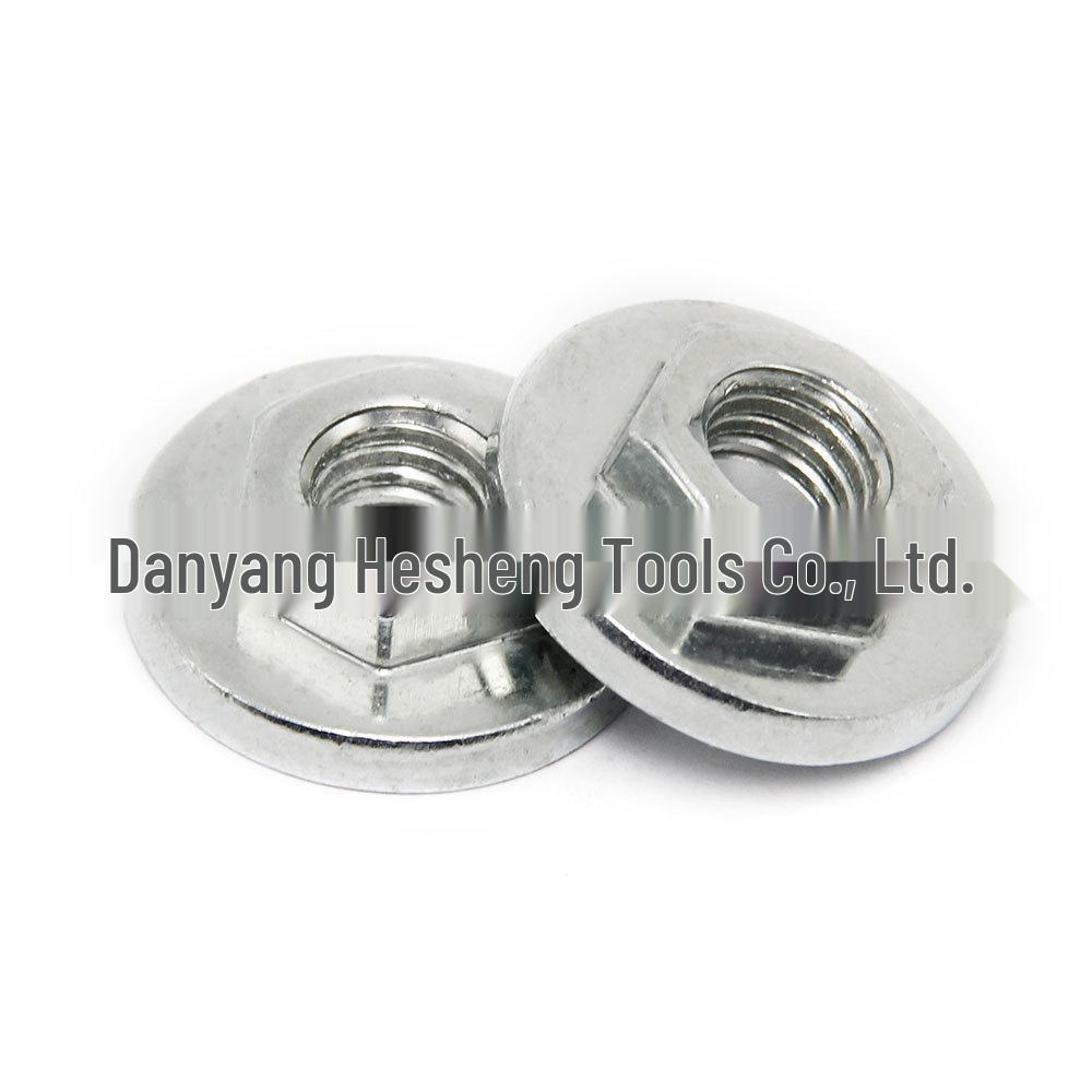 M10 Hex Angle Grinder Pressure Plate Nut for 100 Type Hand Grinder and Polishing Machine E18