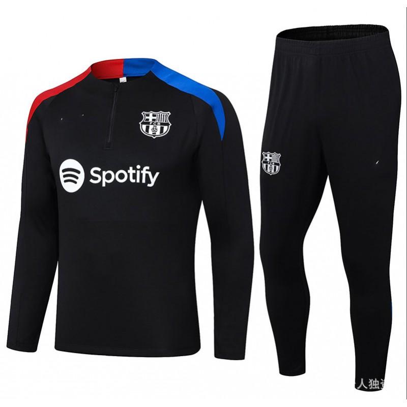 Men Women Long Sleeve Football Training Suit Winter Soccer Warm-Up Kit Performance Sportswear
