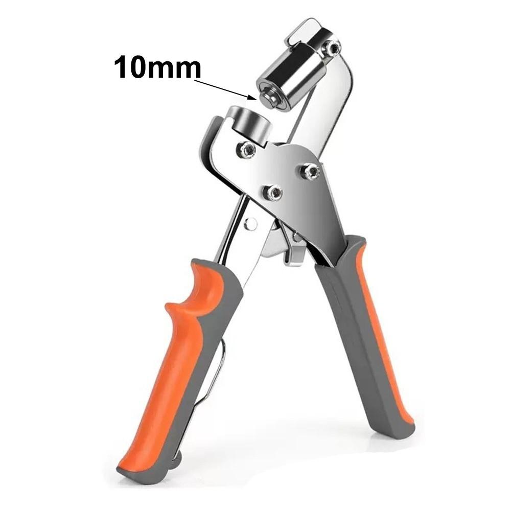 Metal Eyelet Pliers Rubber Grip Grommet Press Tool New Eyelet Setting Tool Tarpaulin Repair