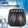 5V-24V Car Summer Cool Air Seat Cushion With The Fan Seat Cover Blowing Cool Summer Ventilation Cushion Seat Cushion Cooling