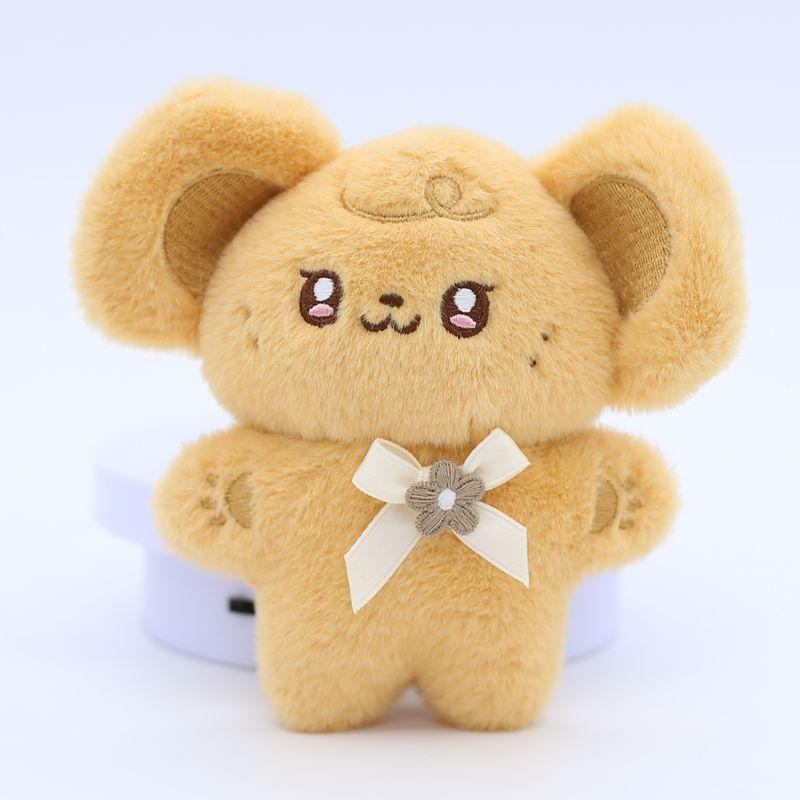 Cute Big Ear Mouse Plush Pendant Toy Doll Bag Hanging Decoration Keychain Grab Machine Doll