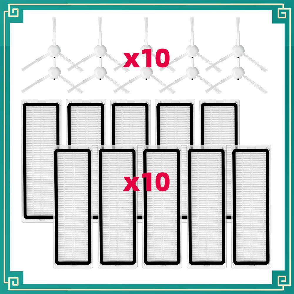 Compatible For Xiaomi Robot Vacuum S40C / E101 Replacement Parts Side Brush HEPA Filter Accessorier Kits