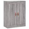 Highboard Gray Sonoma 69.5 x 34 x 180 cm Particleboard