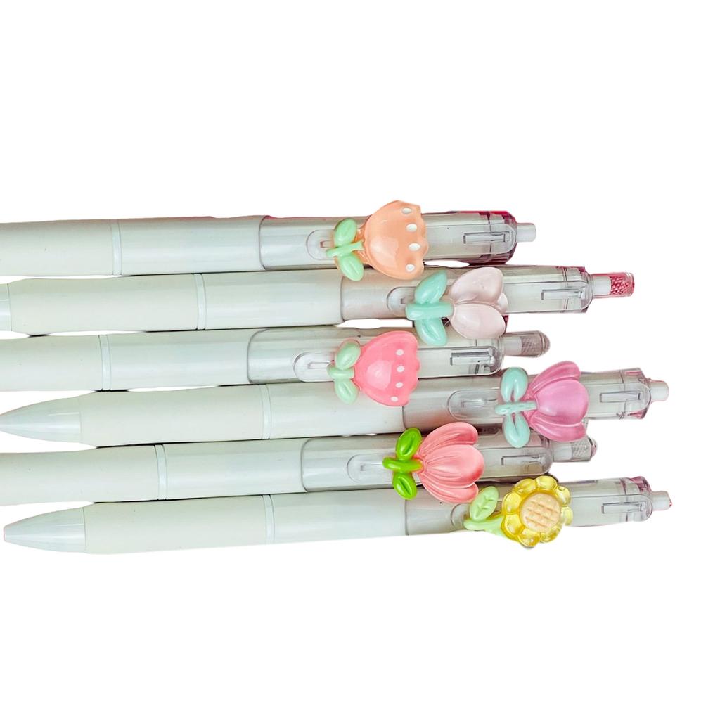 Retractable Gel Pen Business Signing Pen, 0.5mm Pen Tip, Quick Drying