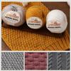 Merino Wool Yarn 3 Strand Medium Fine Hand Knitting Thread For Sweaters Hats Scarves DIY Crochet Craft Needlework Supplies And Handmade Projects