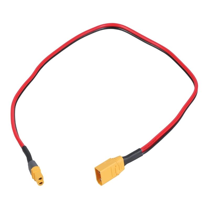 XT60 Buchse auf XT90 Stecker Kabel, 2ft bis 12ft Adapterkabel 12AWG Verlängerungskabel Verlängerkabel für Solarpanel