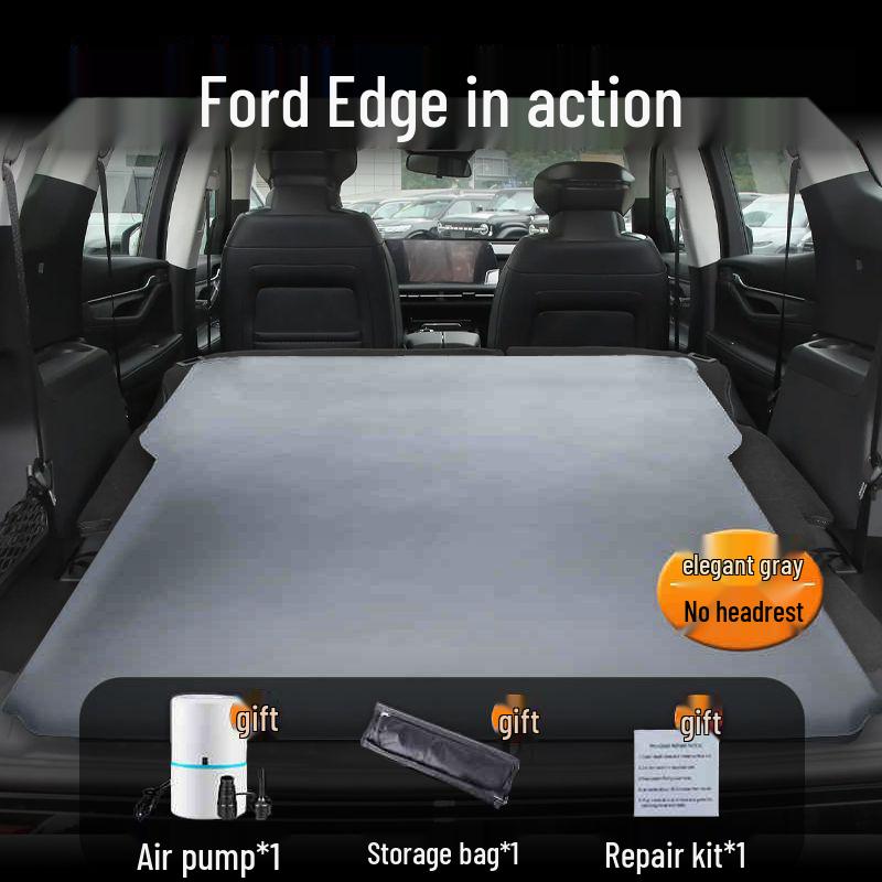L-Size Automatic Inflatable Car Mattress for Ford Edge 7-Seater Trunk