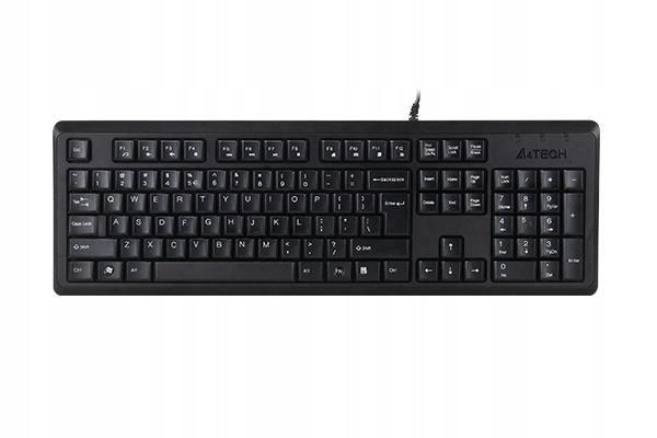 Klawiatura przewodowa A4Tech KR-92 USB czarna