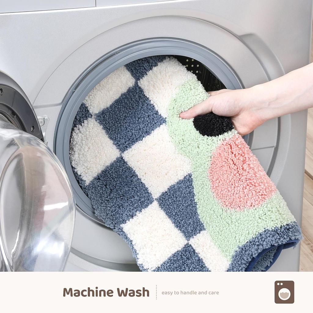 Viakama Groda Badrumsmatta Mjuk Absorberande Badmatta, Halkfri Maskintvättbar Badrumsmatta, Djurmatta För Badrum Heminredning