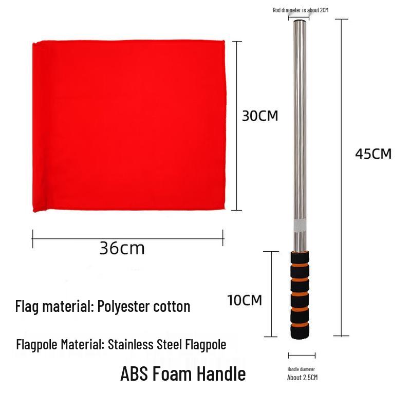Jutewe Handheld Signal Flags (Pair)
