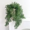 Christmas Immortal Bouquet Green Plant Wall Decoration, Simulated Hanging Hanging Green Leaf Plant Home Decoration