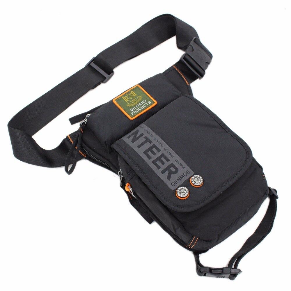 Crazy Sales Oxford Leg Bag - Waist/Thigh Pack With Reflective Strip For Motorcycling, Fishing, Hiking