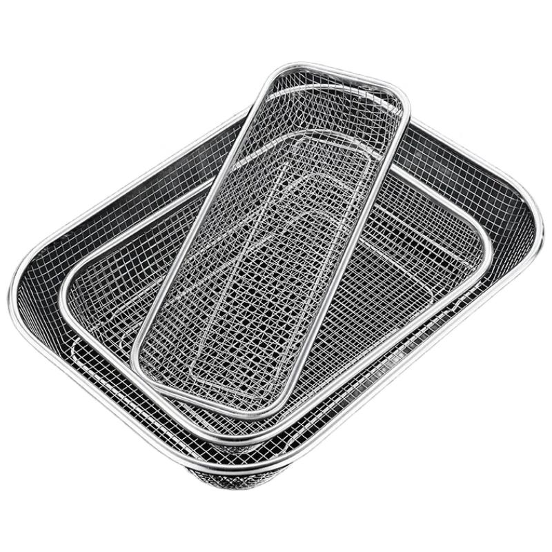 Edelstahl Abtropfkorb für Küchenutensilien