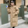New bread clothes, long down cotton-padded clothes, women's loose autumn and winter cotton-padded clothes, and thickened cotton-padded jackets.