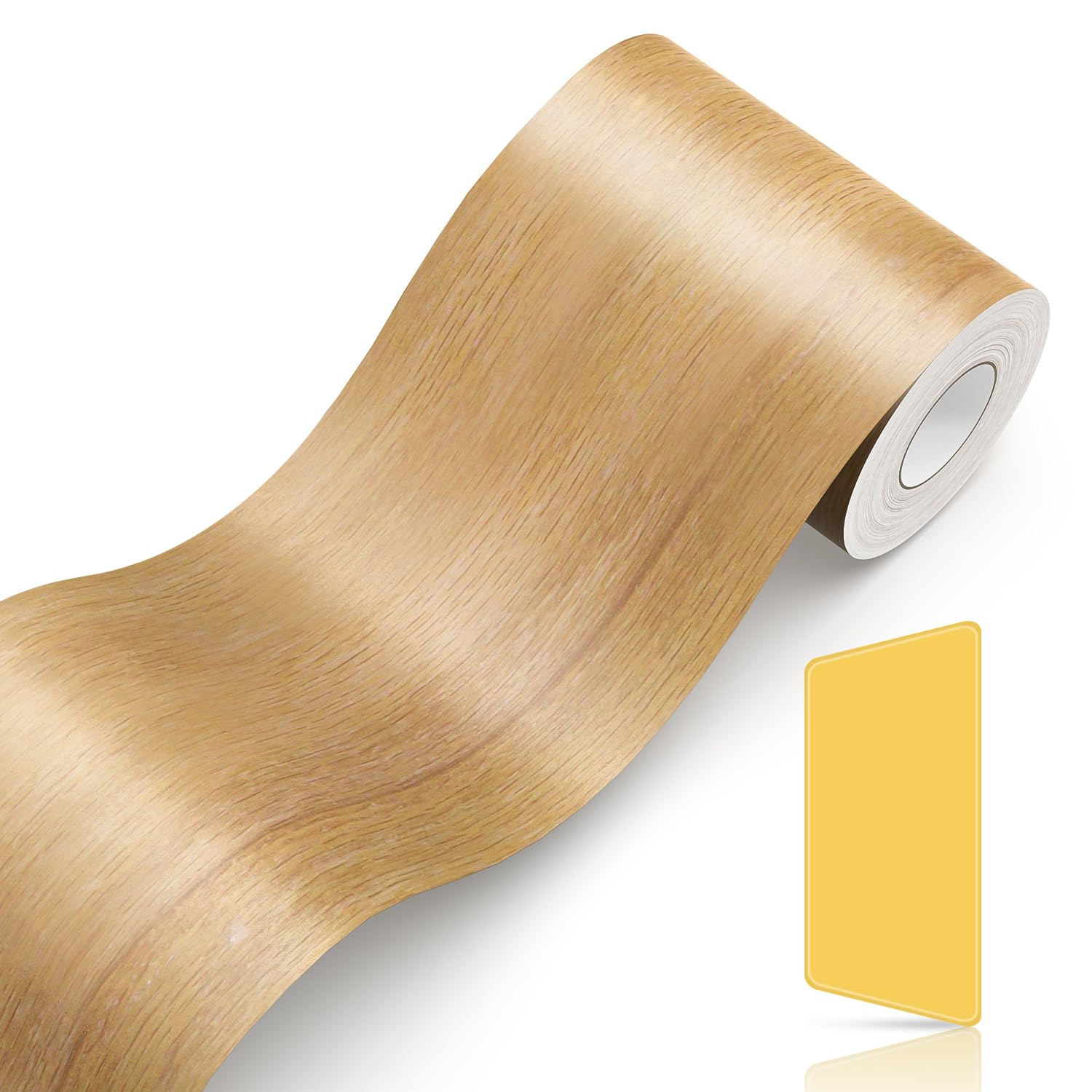 

Маскировочная лента с текстурой дерева, водонепроницаемая и шириной 10 см x 10 м, прочная, толстая, с текстурой дерева, идеально подходит для пола, обоев, оконных рам, интерьера, съемная, для самостоятельной отделки деревянных кромок