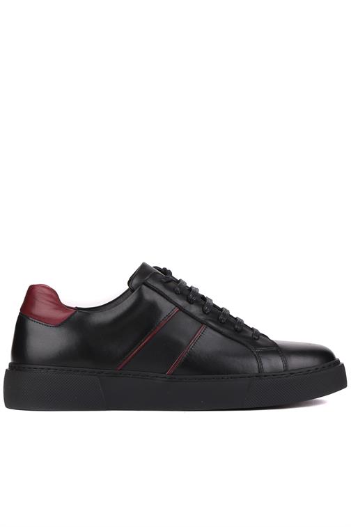 

Shoetyle — Черные кожаные мужские повседневные туфли на шнуровке 250-1111 38 чёрный