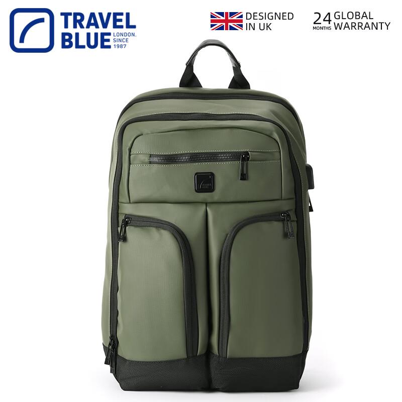 TRAVEL BLUE Alpha Business Commuter Laptop Backpack