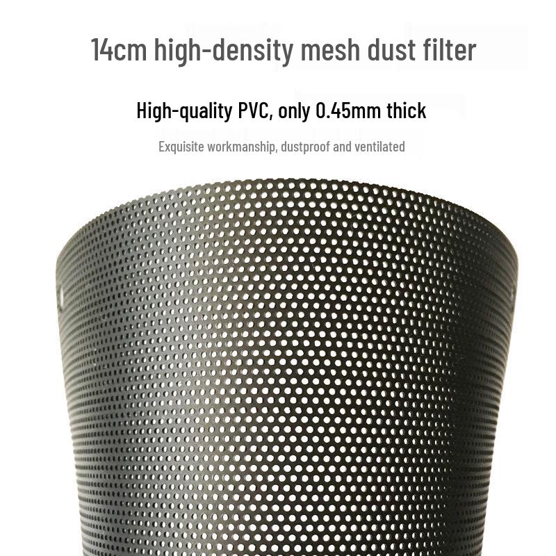 14cm Black Dust Filter Cover for Computer Case Fan